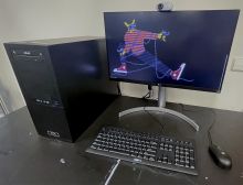 A desktop PC running Ubuntu